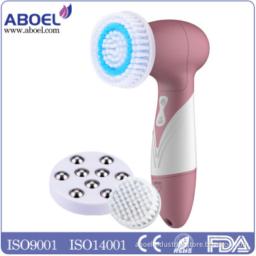 Face Cleansing Brush Waterproof Electric Facial Exfoliator Scrubbing Machine kit